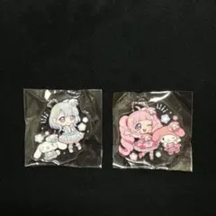 ひみつのアイプリ　サンリオ　アクリルキーホルダー　ひまり　える