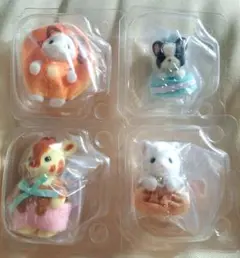 シルバニア　キラキラくじG賞　4点セット