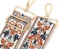 2way ストラップ　インド刺繍風