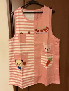 【新品】保育士 キャラクターエプロン