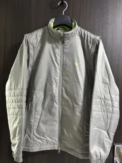 Nike Golf ナイキゴルフ　ナイロンジャケット 2wayM グレー