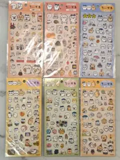 ちいかわ　クリアシール　①～➅セット