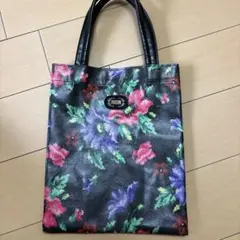 FELLER 花柄 トートバッグ 黒 フェイラー ミニバッグ