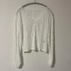 GU レースカーディガン　Sサイズ
