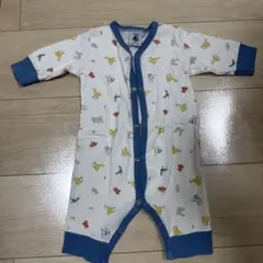◆Petit Bateau◆プチバトー オーガニックコットンロンパース 60cm
