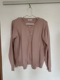 新品未使用 Mサイズ ピンク カーディガン