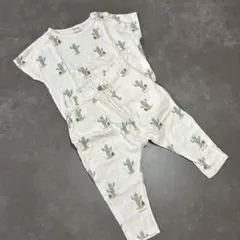 tête à tête サボテン柄 セットアップ 90cm