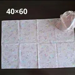 給食セット　給食袋　ランチョンマット　♡ゆめかわユニコーン　ピンク♡