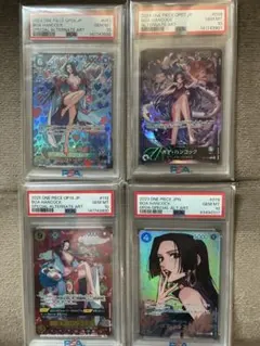 PSA10 3連番 ナミ ロビン ボニー Winner 英語版 ワンピースカード 