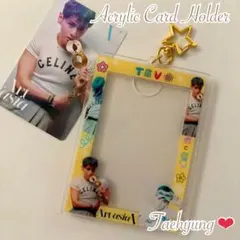 BTS V テテ　アクリルカードホルダー Wkorea ②