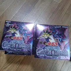 遊戯王CHAOS ORIGINS BOXシュリンク付き6box +スリーブセット | Mercari