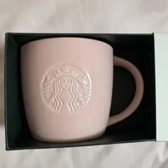 スターバックス　ロゴマグ　ピンクベージュ　355ml