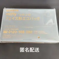 InRedインレッド３月号　付録　miffyふわふわフェイス形エコバッグ