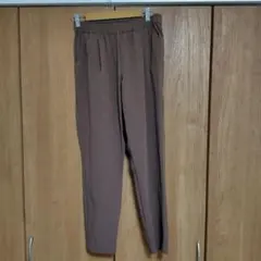 ダンスキン　エッセンシャルロングフィットパンツ　ブラウン　レディースLサイズのサムネイル