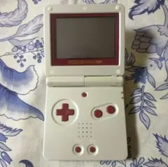 ☆ジャンク品☆ゲームボーイアドバンスSP ホワイト/レッド