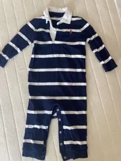Ralph Lauren 12M ストライプロンパース