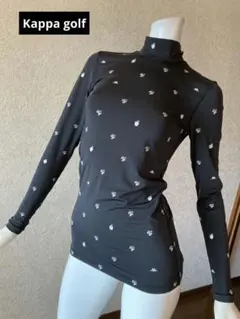 ✰Kappa golf タートルネックシャツ 黒