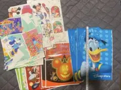 ディズニーストア ショップ袋セット１０枚➕紙５枚