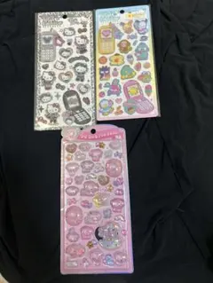 サンリオうるちゅるポップシール他シールセット