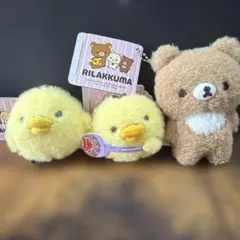 リラックマ ふわふわフェルト風 マスコットキーチェーン 全4種