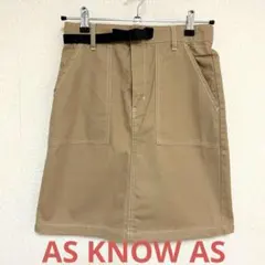 アズノウアズ　as know as ミニスカートのサムネイル