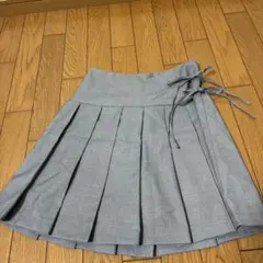 新品未使用　w closet プリーツスカート グレーのサムネイル