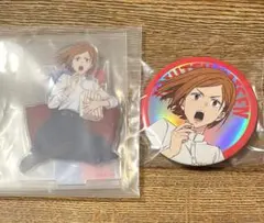 セガラッキーくじ 呪術廻戦 F賞 アクリルスタンド G賞 缶バッジ 釘崎野薔薇