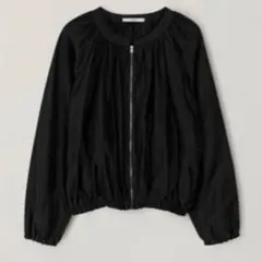 OHOTORO shirring zipper jacketのサムネイル