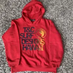 こども キッズ T&C Surf Designs パーカー 150 レッド