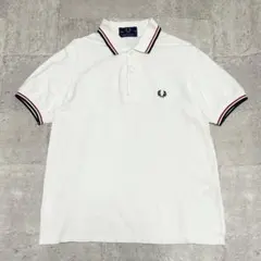 FRED PERRY ポロシャツ XL アイボリー - メルカリ