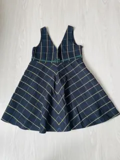 ポンポネット ワンピース　ジャンパースカート