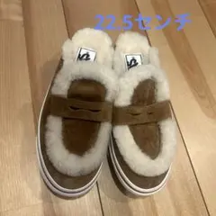 VANS スリッポン ボアサンダル ブラウンのサムネイル