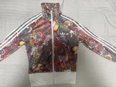 希少 美品 adidas original 花柄ジャージ OT 激レア】 adidas アディダス ジャージ 花柄 トラックジャケット