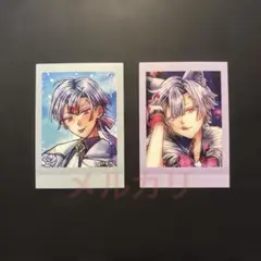 星導ショウ チェキ 1st 1周年 N R サイン入り 箔押し にじさんじ