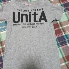 UnitA グレー Tシャツ 130サイズ