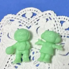 昭和グリコ おまけ 魔女のポー 2体 昭和 レトロ おもちゃ 玩具 - メルカリ
