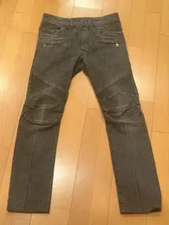 BALMAIN HOMME] 15AW ダメージ加工 バイカーデニム 29 - メルカリ