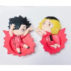 ハイキュー 孤爪研磨 黒尾鉄朗 ぶちマス フィギュア マグネット まとめ売り