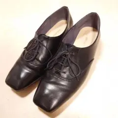 MODE KAORI レースアップシューズ パンプス ブラックのサムネイル