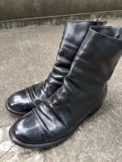 GUIDI ブラックレザー ウォレットチェーン - メルカリ