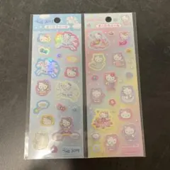 オーロラシール　ハローキティ　２枚セット