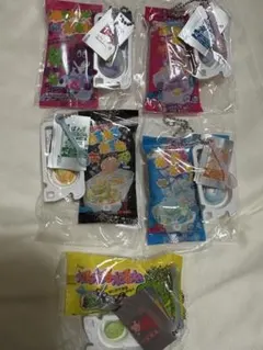 ねるねるねるね　ミニチュアキーチェーン