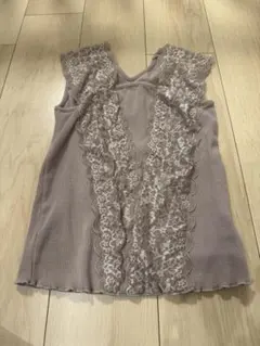 Omekashi レース付きキャミソール Fサイズ