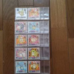 ホログラム含むポケモンパンシール 10枚セット