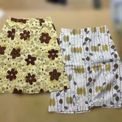 ao know as de base と秋スカート 2枚セット　Mのサムネイル
