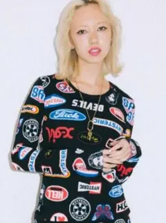 X-girl × HYSTERIC GLAMOUR THERMAL LsTEE