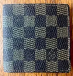 Louis Vuitton ダミエ 二つ折り財布 made in spain