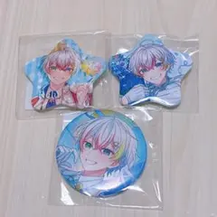 新品☆すたぽら【Relu】すたぽらってなぁに？ ☆缶バッジ☆第6弾☆3点