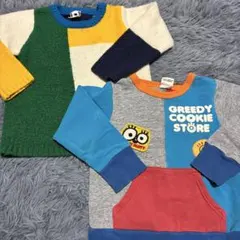 100cm セーター　トレーナー　まとめ売り　保育園　裏起毛　100サイズ