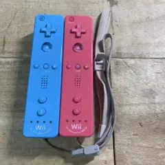ニンテンドー Wii リモコンプラス アオ ピンク 2個セット